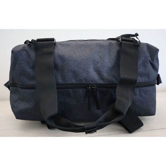 Adidas 5158409 Unisex Twill Black Lounge Duffel Bag w/Ventilated Shoe Pocket - Picture 12 of 12